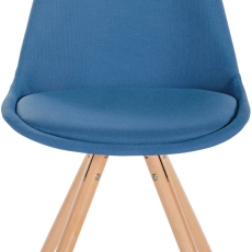 Jídelní židle Sofia I, textil, modrá - 3