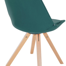 Jídelní židle Sofia II, samet, zelená - 5