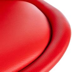 Jídelní židle Sofia II, syntetická kůže, červená - 6