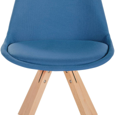 Jídelní židle Sofia II, textil, modrá - 2