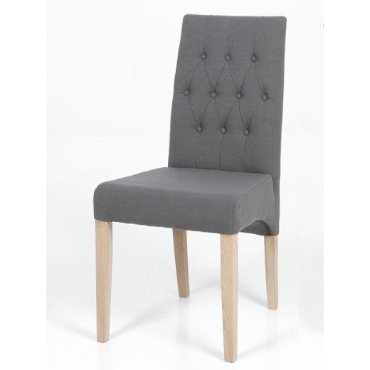 Jídelní židle Sparta (SET 2 ks), šedá - 1