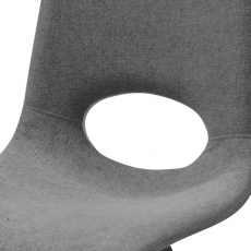 Jídelní židle Springe (SET 4 ks), tmavě šedá - 2