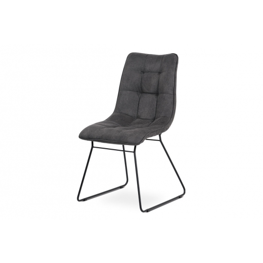 Jídelní židle Stefan, šedá - 1