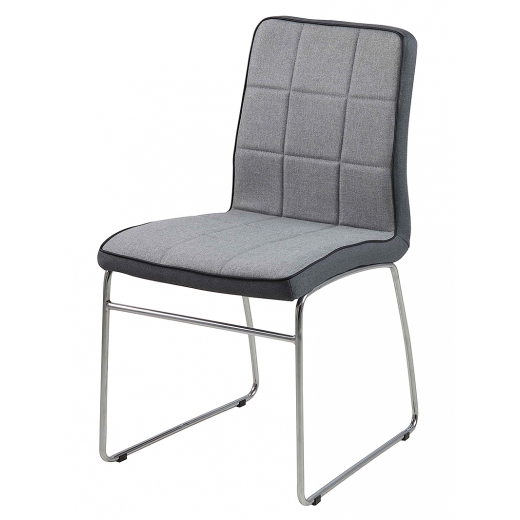 Jídelní židle Stina (SET 4 ks), světle šedá - 1