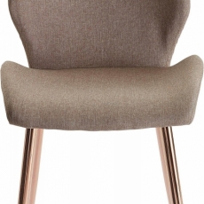Jídelní židle Stor (SET 2 ks), cappuccino - 2