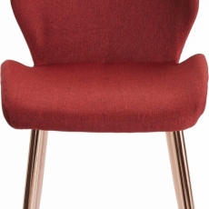 Jídelní židle Stor (SET 2 ks), červená - 2