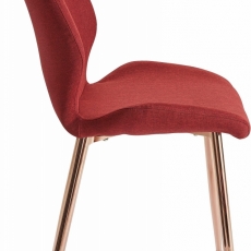 Jídelní židle Stor (SET 2 ks), červená - 3