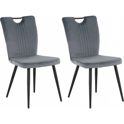 Jídelní židle Suri (SADA 2 ks), šedá - 1