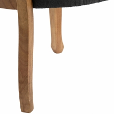 Jídelní židle Temara, tmavě šedá - 8