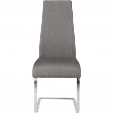 Jídelní židle Teress (SET 2 ks), světle šedá  - 2