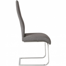 Jídelní židle Teress (SET 2 ks), světle šedá  - 3