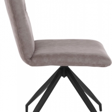 Jídelní židle Teril (SET 2 ks), šedá - 3