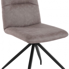 Jídelní židle Teril (SET 2 ks), šedá - 1