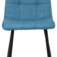 Jídelní židle Tilde, textil, modrá - 2
