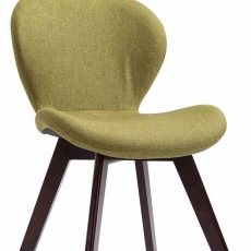 Jídelní židle Timar textil, nohy ořech - 1