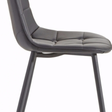 Jídelní židle Toel (SET 2 ks), černá - 3