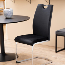 Jídelní židle Ulla (SET 2 ks), černá - 8