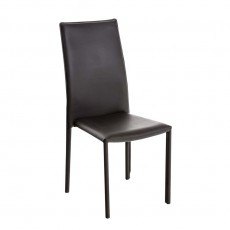 Jídelní židle Ursula, hnědá - 1