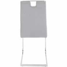 Jídelní židle Varse (SET 2ks), bílá/champagne - 5