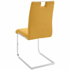 Jídelní židle Varse (SET 2ks), žlutá - 4