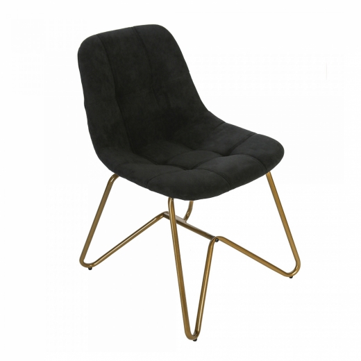 Jídelní židle Velvet, černá - 1