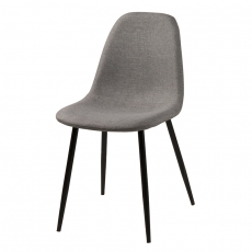 Jídelní židle Wanda (SET 4 ks), světle šedá - 1