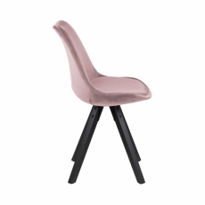 Jídelní židle Wanita (SET 2 ks), růžová - 3
