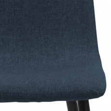 Jídelní židle Winnie (SET 4 ks), tmavě modrá - 2