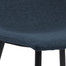 Jídelní židle Winnie (SET 4 ks), tmavě modrá - 7