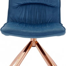 Jídelní židle Zara (SET 2 ks), tmavě modrá - 2