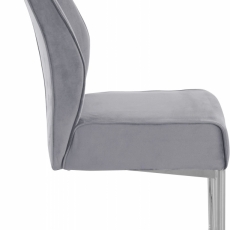 Jídlení židle Armeni (SET 2 ks), šedá - 4