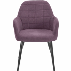 Jídlení židle Maria (SET 2 ks), fialová - 1