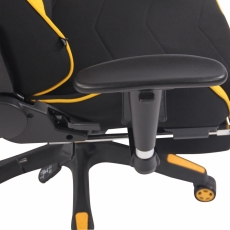 Kancelárska stolička Adelin, čierna / žltá - 5