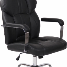 Kancelárska stolička Almelo, čierna - 1