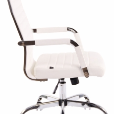 Kancelárska stolička Amadora, biela - 3
