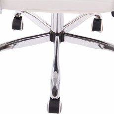 Kancelárska stolička Amadora, biela - 8