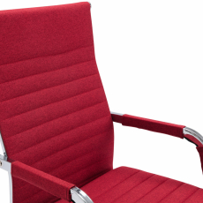 Kancelárska stolička Amadora, červená - 5