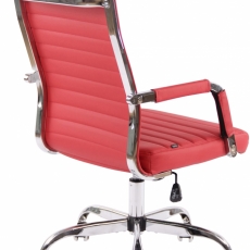 Kancelárska stolička Amadora, červená - 4