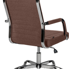 Kancelárska stolička Amadora, hnedá - 4