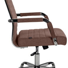 Kancelárska stolička Amadora, hnedá - 4