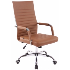 Kancelárska stolička Amadora, hnedá