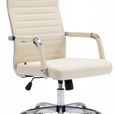 Kancelárska stolička Amadora, krémová - 1