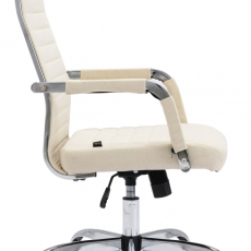 Kancelárska stolička Amadora, krémová - 3
