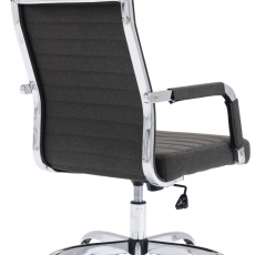 Kancelárska stolička Amadora, tmavo šedá - 4