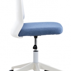 Kancelárska stolička Apolda, textil, modrá - 3