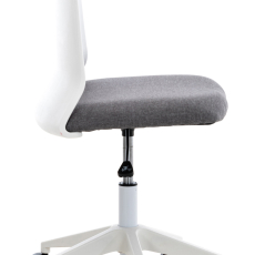 Kancelárska stolička Apolda, textil, šedá - 2