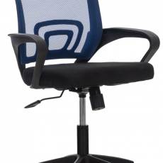 Kancelárska stolička Auburn, modrá - 1