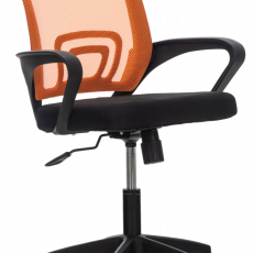 Kancelárska stolička Auburn, oranžová - 1