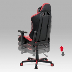 Kancelárska stolička Azumi, červená - 8