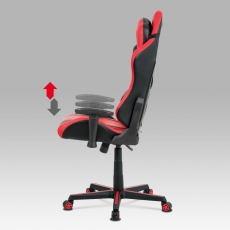 Kancelárska stolička Azumi, červená - 16